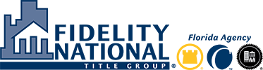 Logo Recognizing Seminole Title Company's affiliation with Fidelity National Title Group